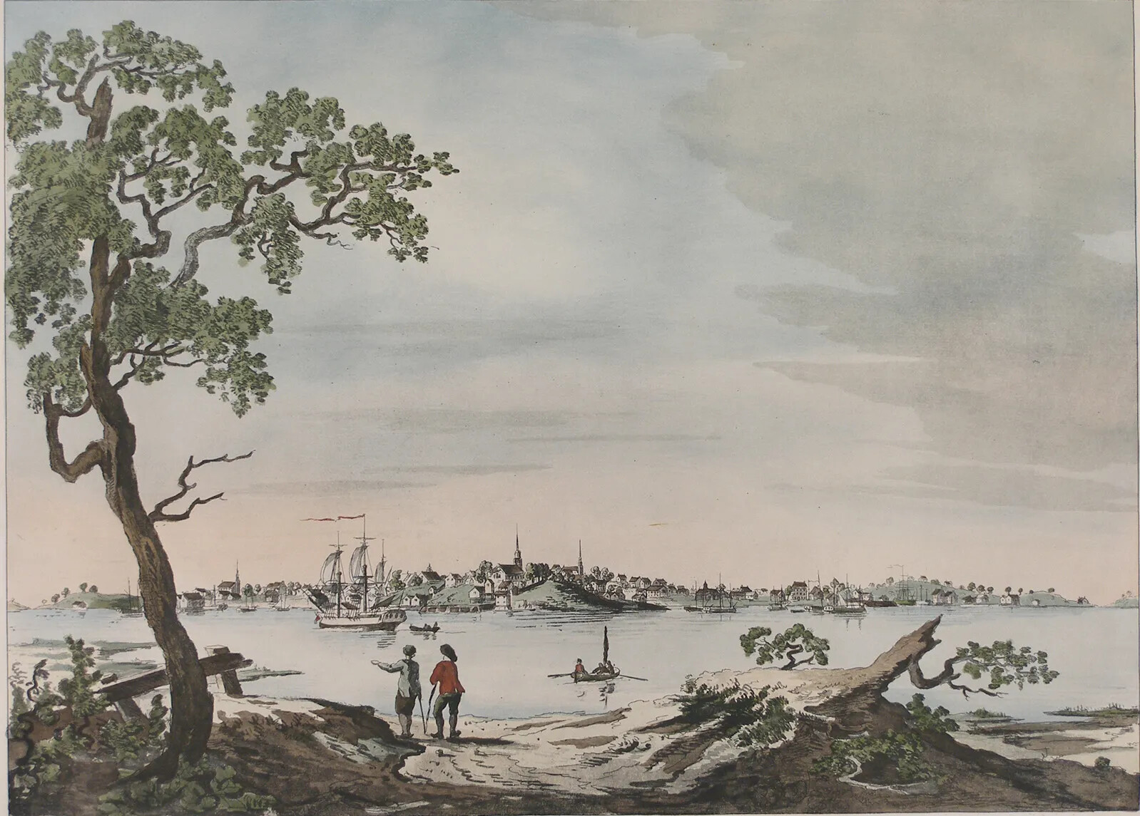 painting of Portsmouth NH