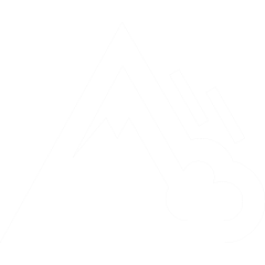 Icon of a mountain with a cloud, indicating height.